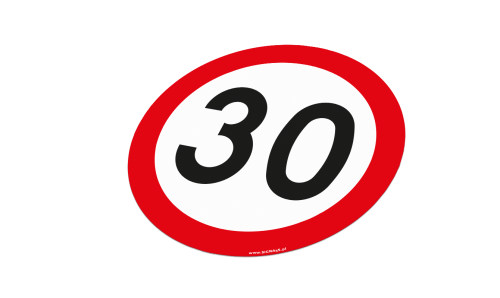 Ograniczenie prędkości do 30kmh