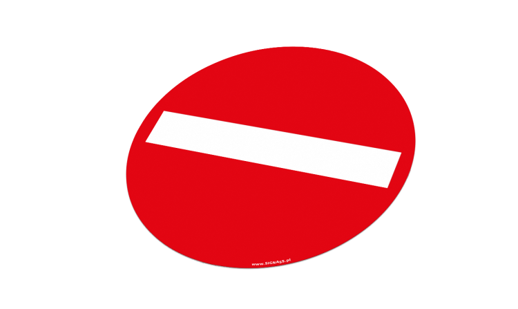 ZNZ39 Zakaz wjazdu