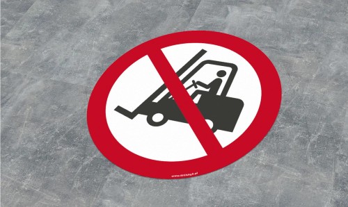 ZNZ-03 Zakaz ruchu urządzeń do transportu poziomego