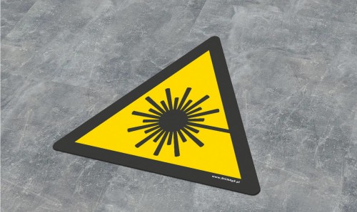 ZNO-13 Ostrzeżenie przed wiązką laserową