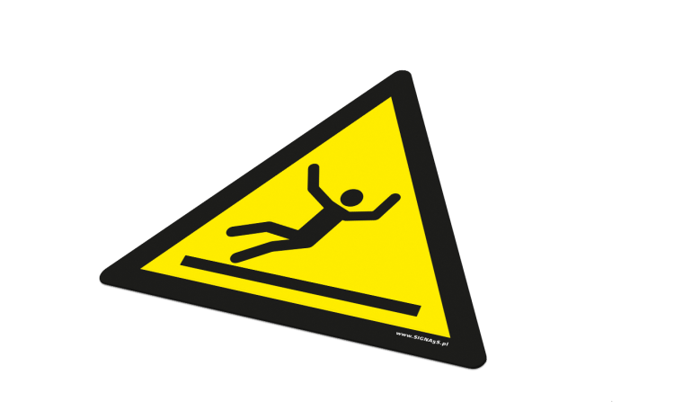 ZNO26 Ostrzeżenie przed śliską powierzchnią