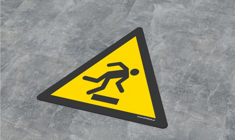 ZNO-05 Ostrzeżenie przed niebezpieczeństwem potknięcia
