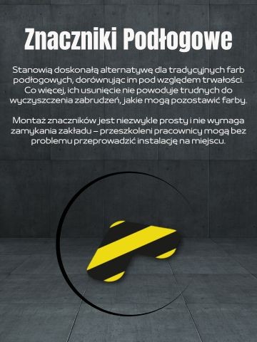 Znaczniki podłogowe 5S BHP